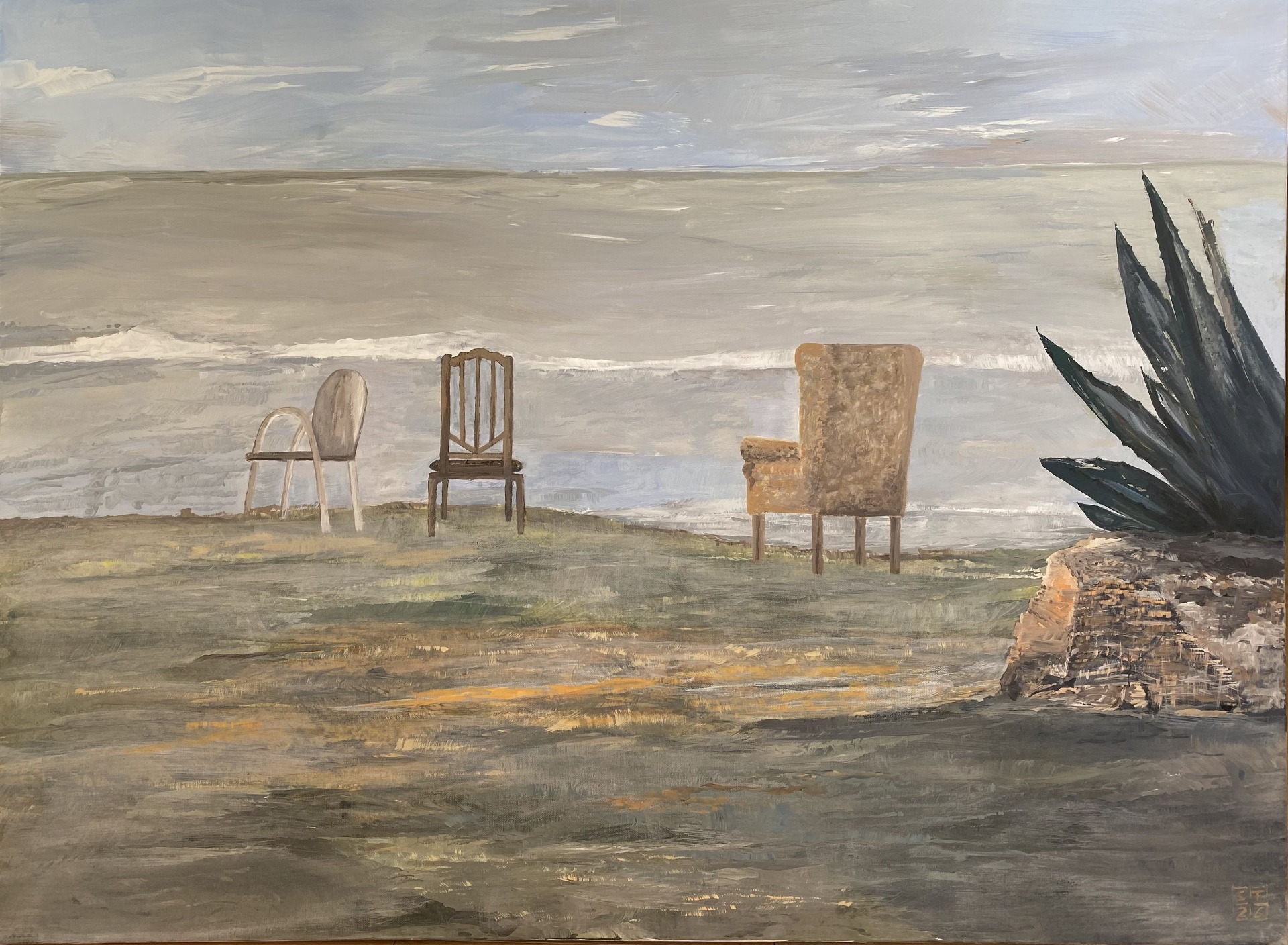 ACROSS GENERATIONS Acryl 75x100